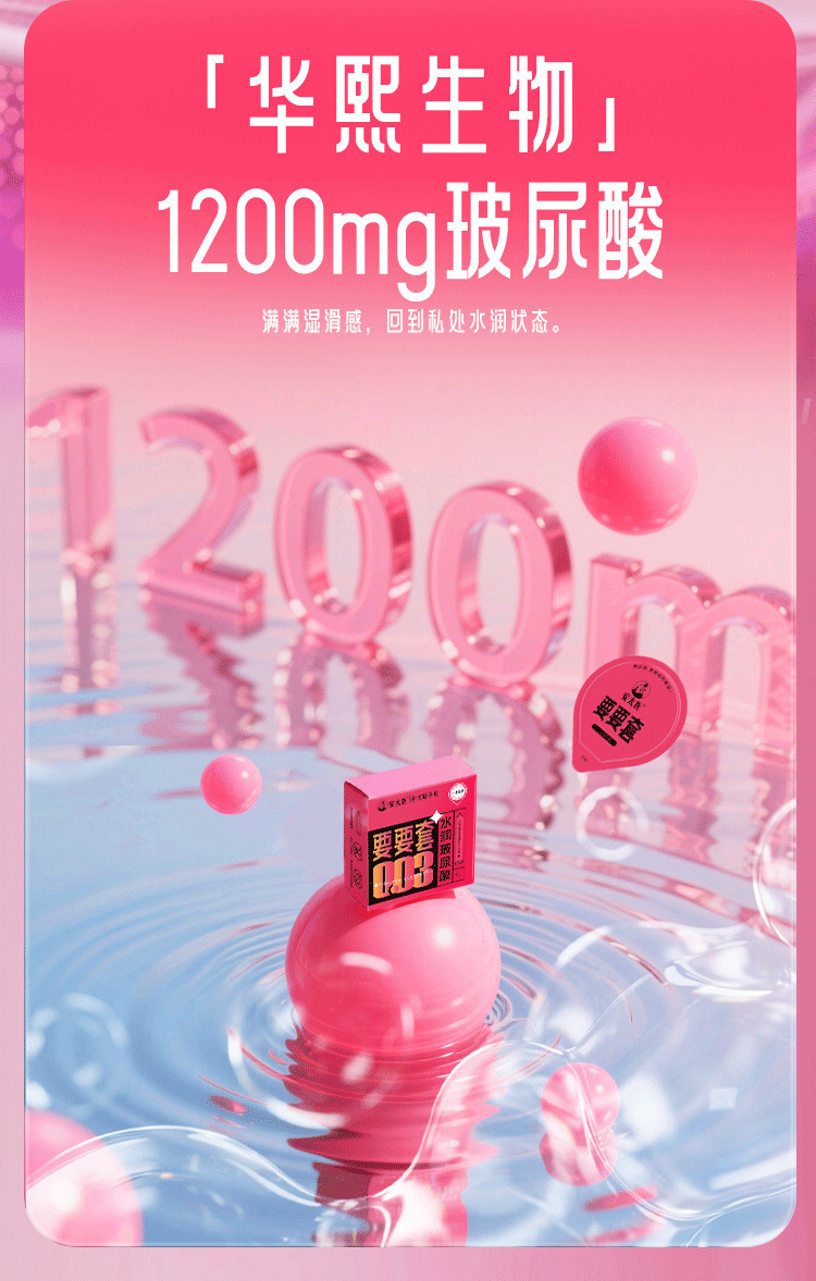 Antaiyi 003 Ultra-Thin Moisturizing Condom, Medium, Smooth, 1-Pack — detail image 14