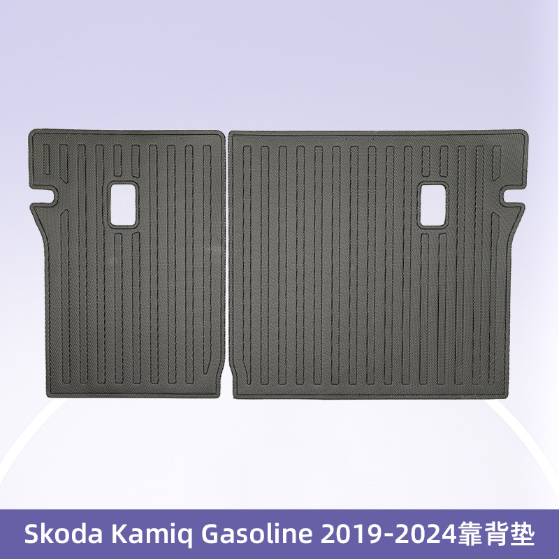 Europa para Skoda Kamig2019 - 2024 combustible 3D todo el tiempo material TPE almohadilla de pie de automóvil