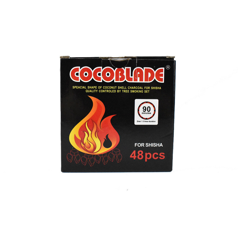 Carbón de fruta de narguay, carbón de narguay, carbón de barbacoa, bar de té hervido