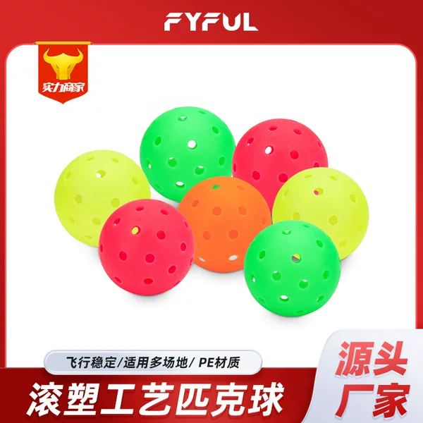 Pickleballs Rotational Molded Pickleball 40 Holes 73mm One-Piece X-40 Hole Ball Usapa Game Ball