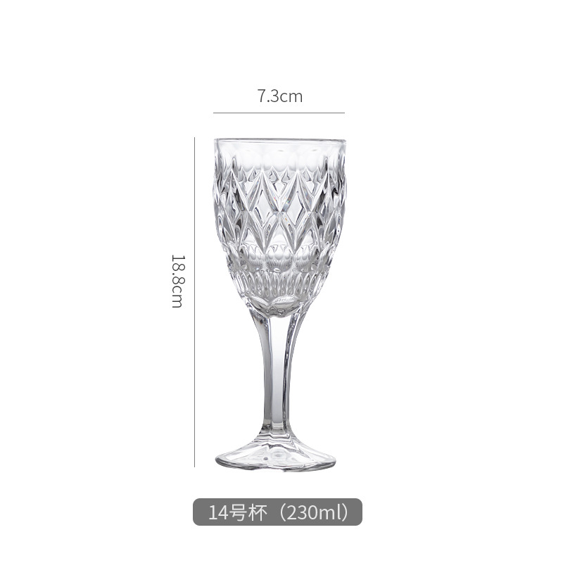 Ins en línea vinos rojos vinos europeos caseros tazas de champagne tazas de cristal sin plomo tazas de pie alto