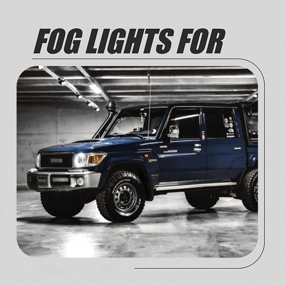 Aplicable para el conjunto de luces de niebla delanteras FJ79 de Toyota 07 - 12 años Land Cruiser, lámpara de barra LED, conjunto de luces diurnas image 3