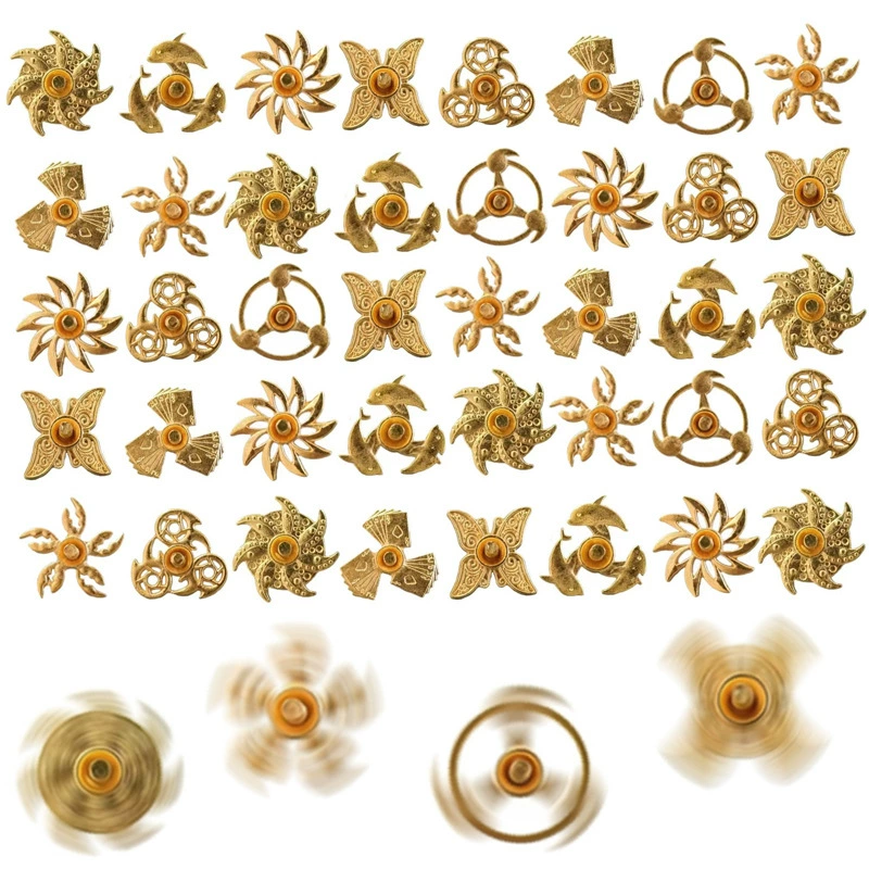 Новый сплав мини-гироскоп кончик пальца декомпрессионный металл Наруто маленький мини ручной сплав маленький гироскоп