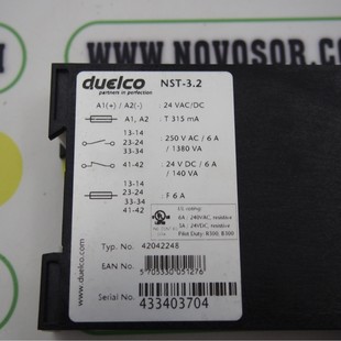 DUELCO Relay NST-3.2 24VAC/DC