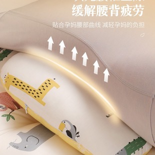 Removable and Washable Special Artifact for Sleeping during Pregnancy Pregnant Women's Small Pillow Waist Protection and Abdomen Lateral Sleeping and Lactating Pillow Multifunctional