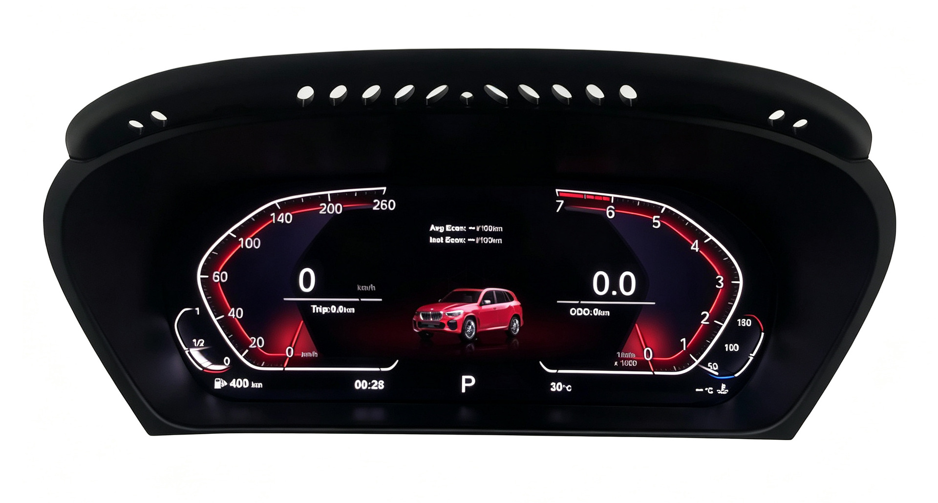 Suitable for Bmw E60/E70/E71, Old Bmw 5 Series, X5, X6, Modified and Upgraded Full Lcd Instrument Panel Virtual Cockpit