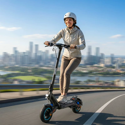 scooters 10inch All-terrain off-road | Qatlanan elektrik skuterlər