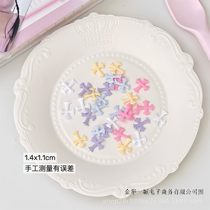 マカロン系アクセサリー集翼蝶結びクロス毛玉アクセサリーdiyアクセサリー装飾アクセサリー|undefined