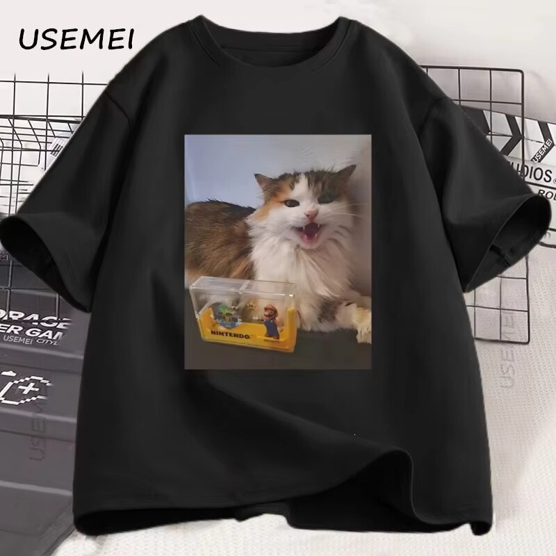 Forgotten Skin 007N7 Cat Lover T-Shirt Men Women Game Role-Playing T-Shirt Funny Graphic T-Shirt