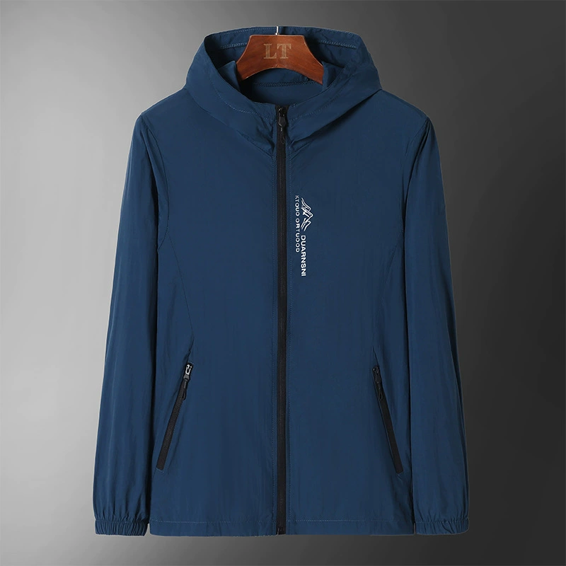 Летняя рыболовная солнцезащитная одежда, мужская одежда с защитой от ультрафиолета и дышащей кожей, солнцезащитная одежда, куртка