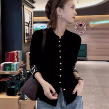 新中式轻国风衬衫春装女2024年新款女别致漂亮显瘦法式高级感上衣