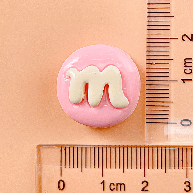 Macaron color M Frijol resina accesorios DIY diversión jalea frijol comida y juego crema pegamento horquilla accesorios para el cabello agujero zapatos material