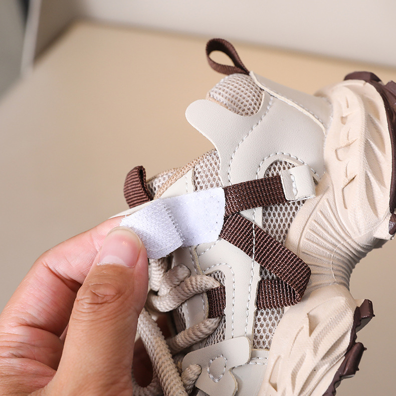 Sneakers bambina scarpe da ginnastica alla moda lacci morbide_voghion.com