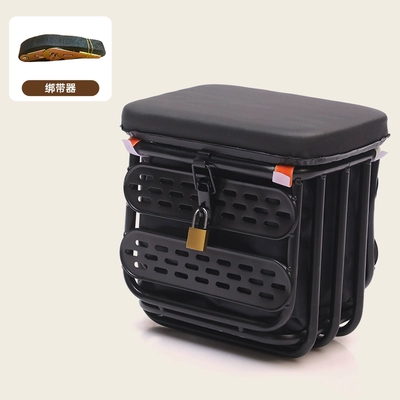Electric Vehicles, the Front Storage Box Can: Electric car child seat - h1-black-storage-single-seat-black-storage-bag-lock-strap