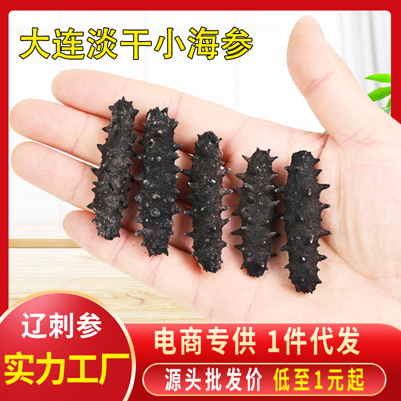 大连淡干海参干货佛跳墙小海参国标底播辽刺参孕妇即食海参礼盒装