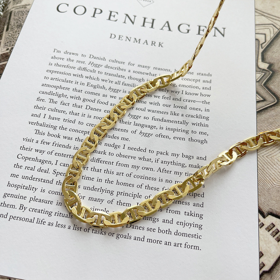 Simple Style Geometric Copper Plating Necklace 1 Piece