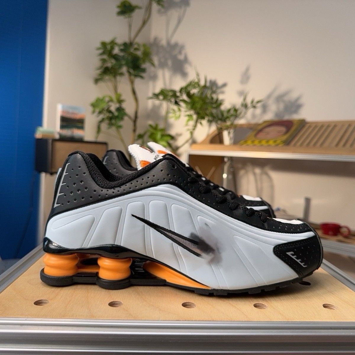 Cross-Border Men's and Women's Shoes Max R4 Air Cushion Shoes Retro Fashion Height-Increasing Neymar Collaboration Sports Running Shoes Foreign Trade