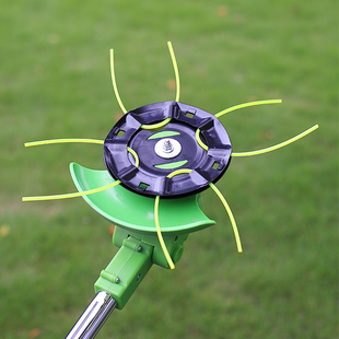 Lithium battery lawn mower grass head iron plate grass head electric lawn mower accessories rechargeable lawn mower grass head