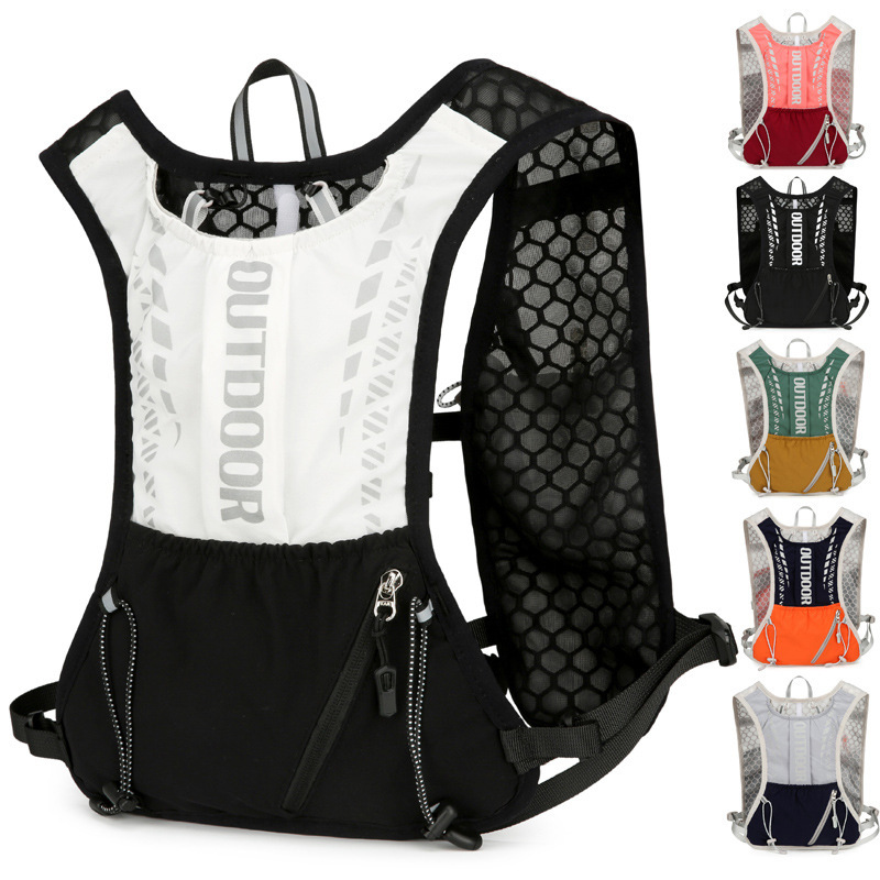 Cross-border supply running water bag bag vest backpack men's and women's outdoor cross-country riding vest mountaineering bag
