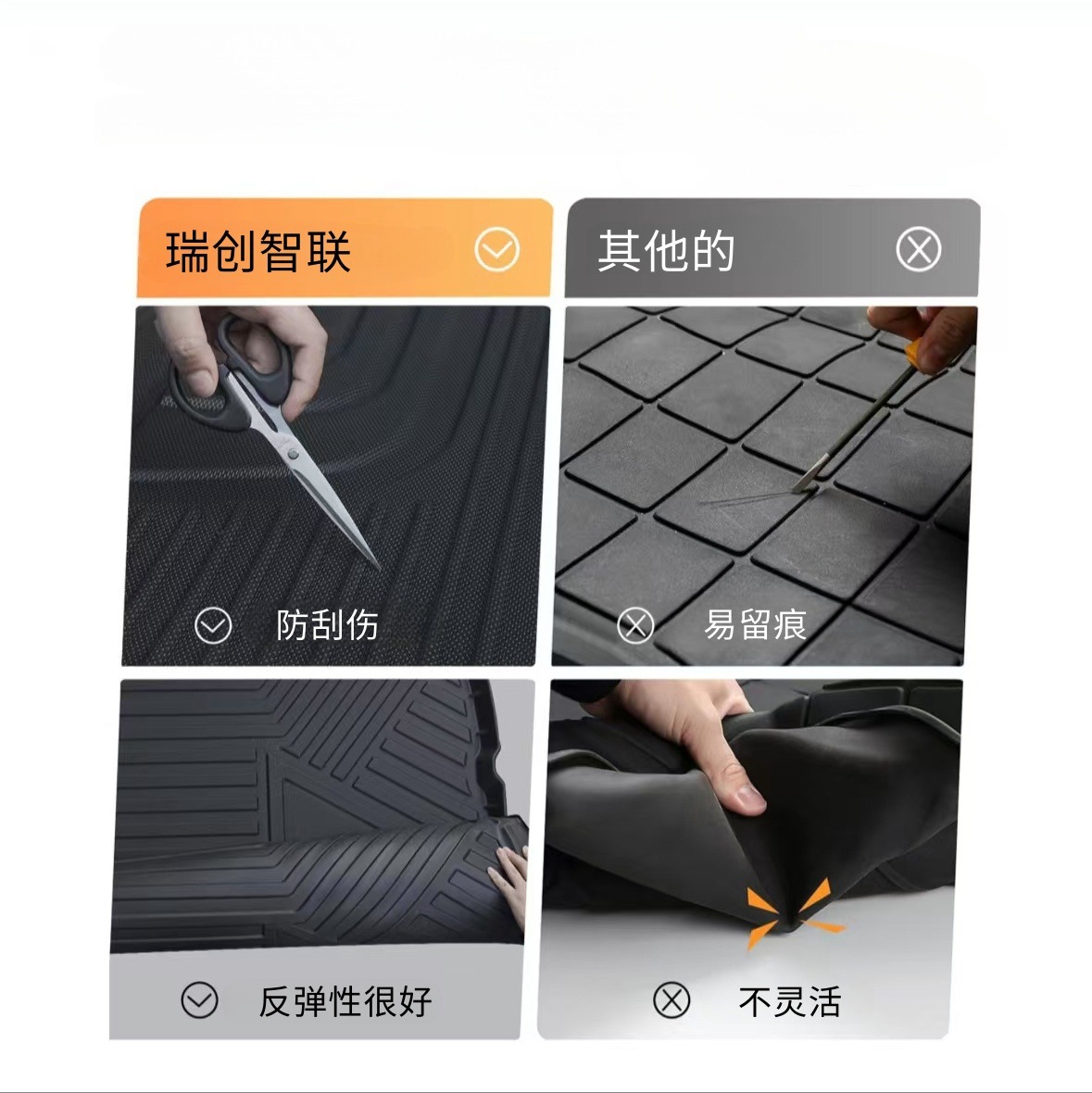 Aplicable a Vietnam Vinfast3 VF3 personalizado TPE cojín para automóviles especiales para todo el tiempo ecológico inodoro