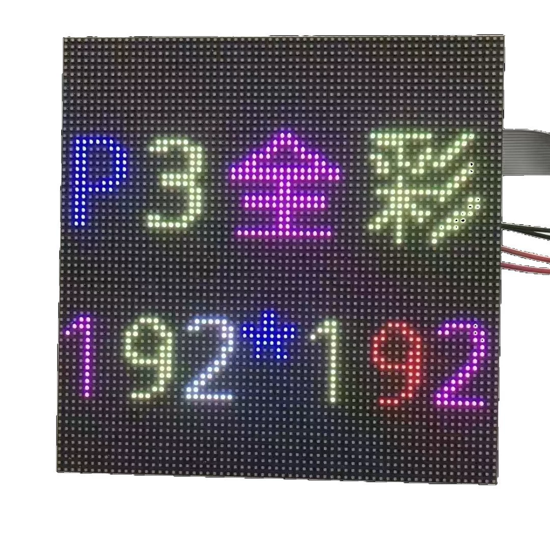 Заводской оптовый внутренний модуль с полноцветным LED-дисплеем P1.25P3P4, модуль светодиодного дисплея высокого определения