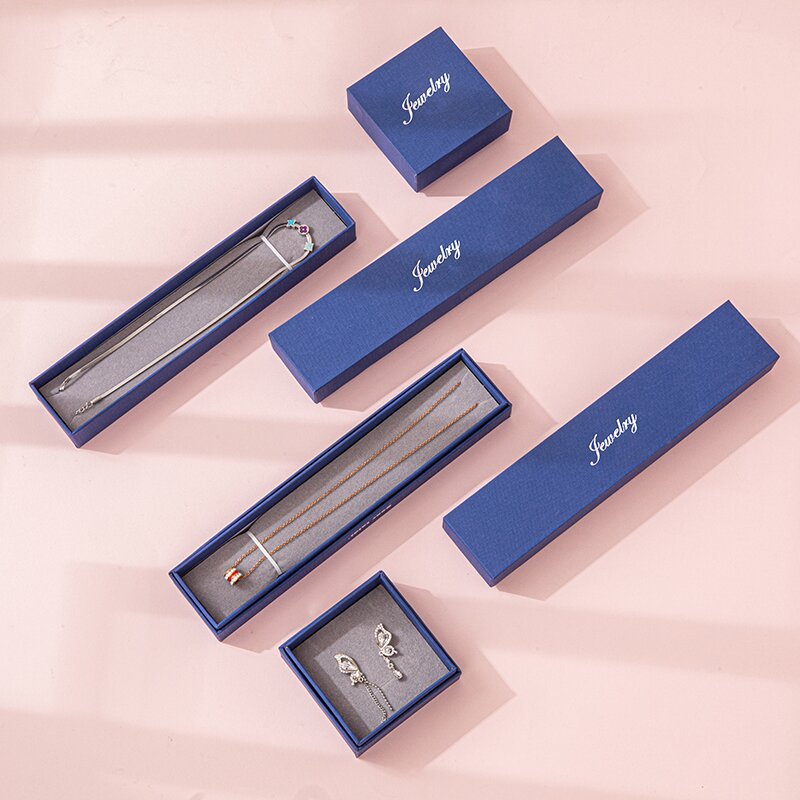 Los fabricantes hacen Shijia marca mismo estilo 1200g caja dura pendientes de la joyería caja de regalo COLLAR COLGANTE embalaje de la joyería