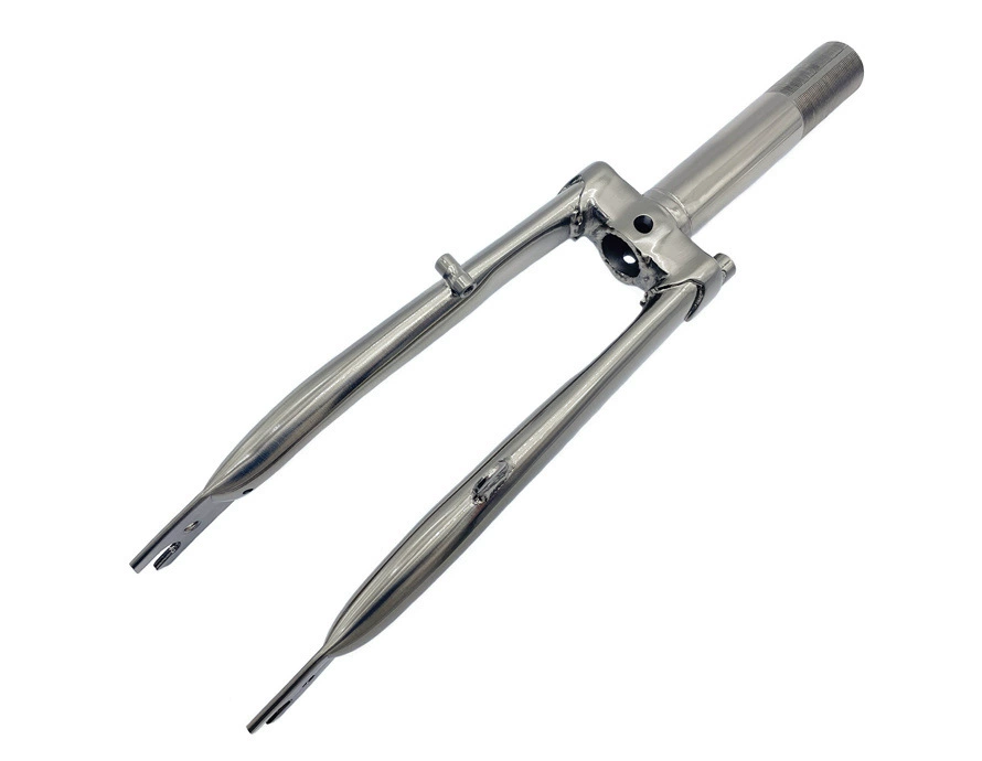 Для передней вилки маленькая тканевая Передняя Вилка Складная велосипедная передняя вилка с гальваническим покрытием маленькая тканевая Складная велосипедная передняя вилка