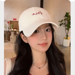 大头围棒球帽子男女同款2025款百搭显脸小加大加深字母刺绣鸭舌帽