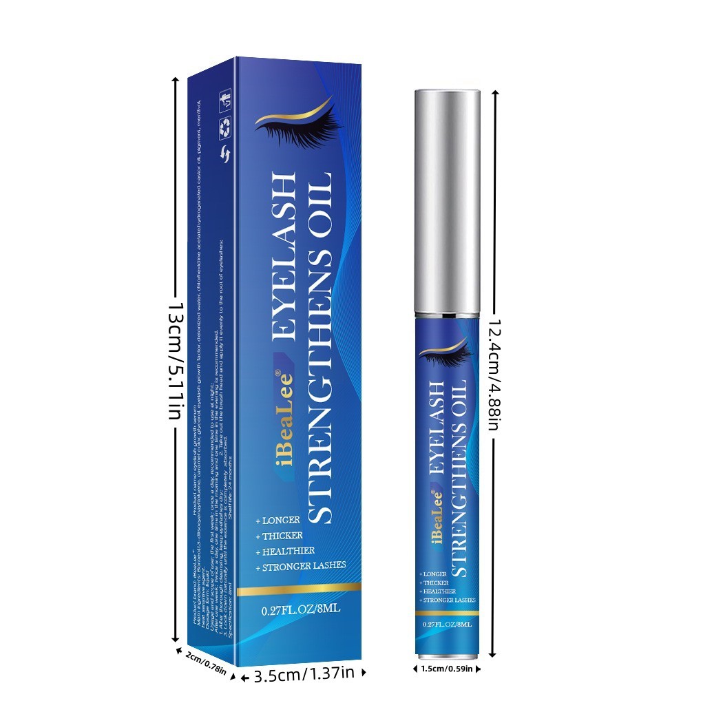 krøllet, IBeaLee tyk, slank, med sorte øjenbryn og øjenvipper. Øjenvippernes næringsopløsning er skånsom for_voghion.com