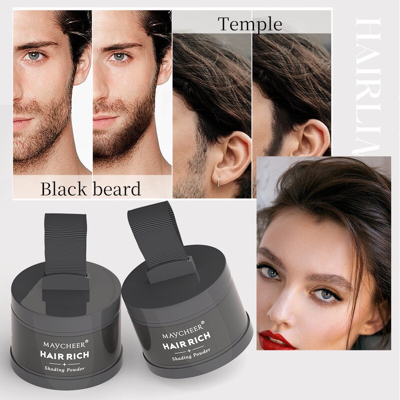 Cross-border MAYCHEER Meisier hairline trimming shadow powder modification filling forehead hairline replacement multicolor