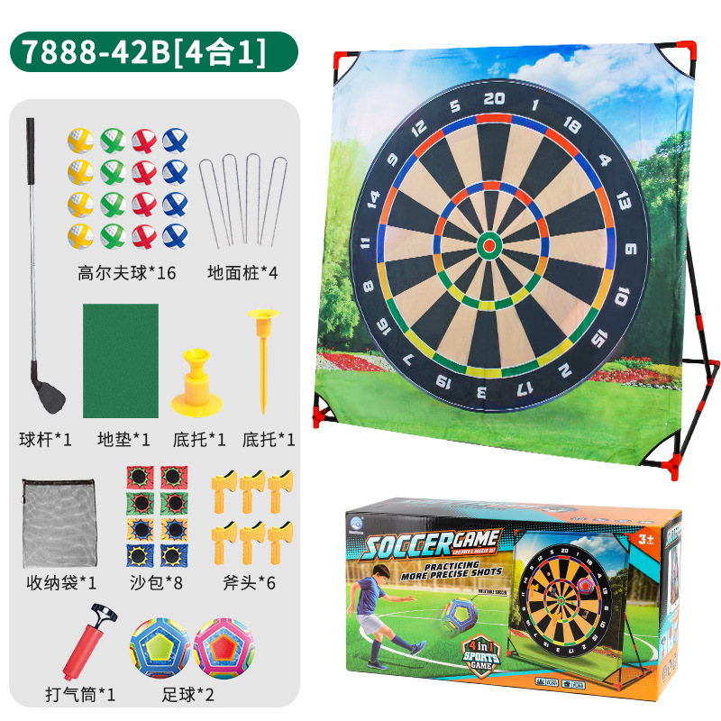 Juego de golf de exportación transfronteriza, juego de almohadilla de juego de pelota adhesiva objetivo, deportes de interior y exterior, juguetes de ocio
