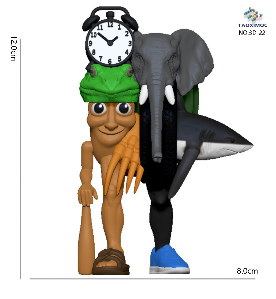 Nuevo producto transfronterizo AI Shanhaijing tung tung sahur