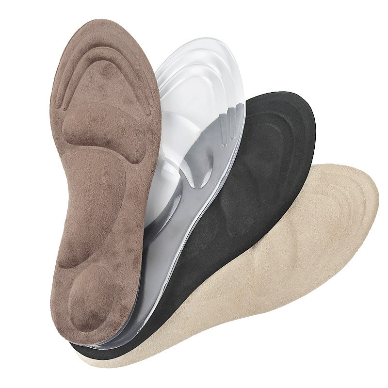 Spot 3D полная подушка, амортизирующая противоскользящая износостойкая гелевая стелька, снимающая давление, мягкая женская дышащая стелька свободного кроя