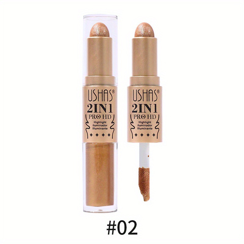 USHAS Transfronterizo Spot Highlight Liquid + Highlight Strap Contour Bar Concelador Mat Perla FS352A