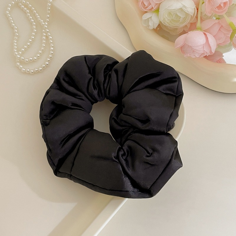 Fan Bingbing con almohada para dormir anillo de cabello de satén femenino cuerda de cabello de intestino grueso temperamento retrógrado cuerda de cabeza de banda de estómago grande