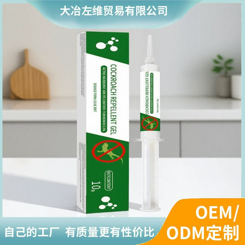 Универсальный гель-инсектицид для защиты от гекконов, для использования в доме, на кухне и в шкафах.