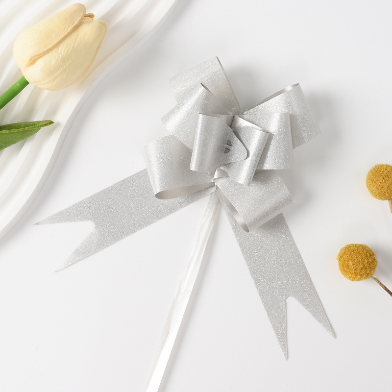 Venta al por mayor medio 30 diamante roto macaron Cristal Arco mano-Tirado flor dibujo vacaciones regalo flor embalaje tirar flor