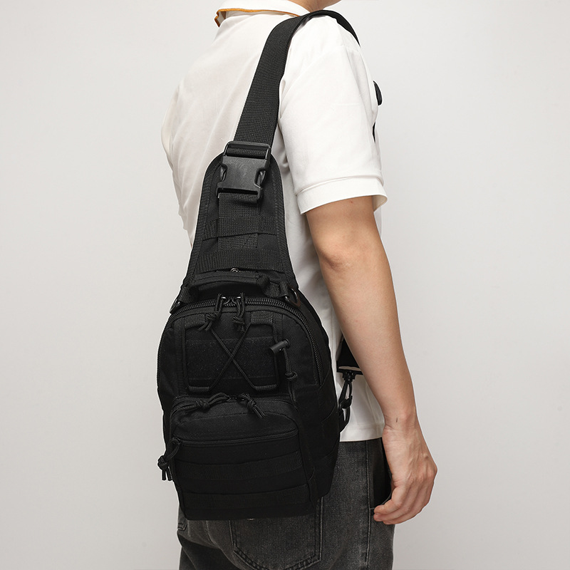 Pechera Táctica de Hombro para Hombre de Tela Oxford Impermeable para Ciclismo image 5