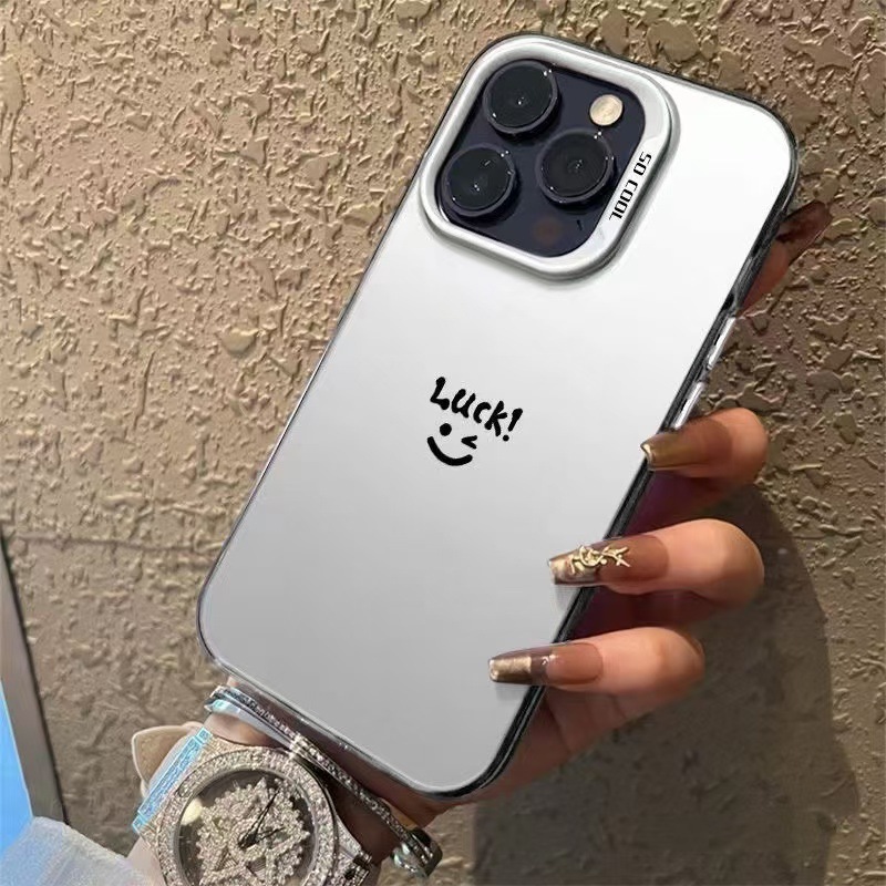 Nueva aplicación para iPhone 16 funda para teléfono móvil Apple 15promax estilo europeo y americano 14 a prueba de caídas 13 marca de moda 12 simple 11