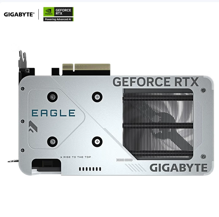 Видеокарта GIGABYTE GeForce RTX 5060 Eagle OC ICE SFF 8 ГБ, компактная, двухвентиляторная, DLSS 4