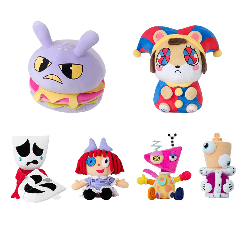 The amazing digital circus Jax BurgerPlush circus digital plush toy