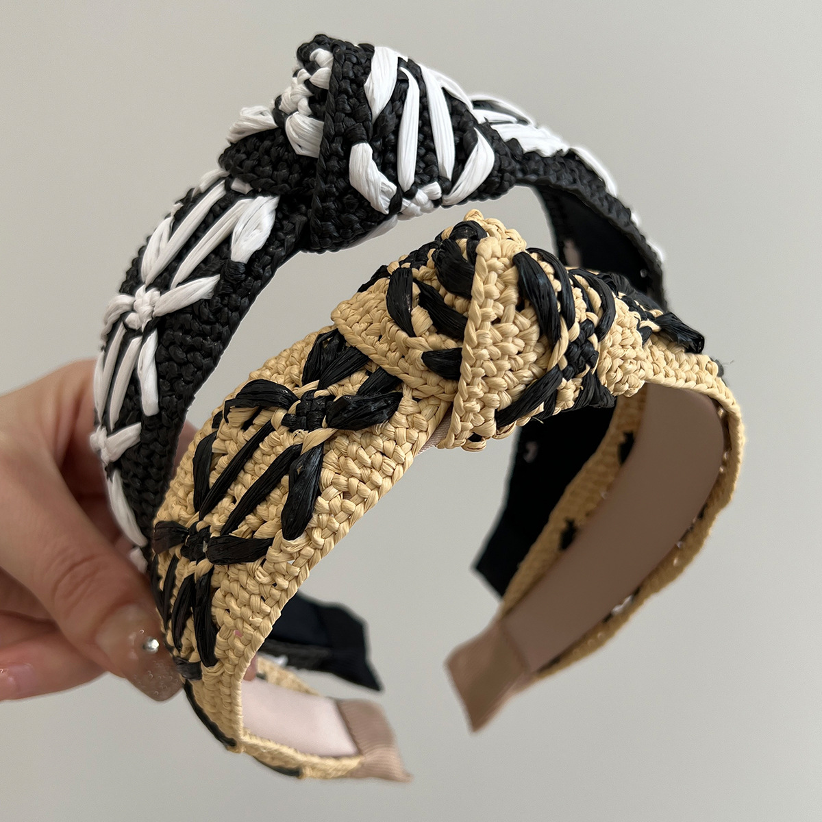 50g Weight Hair Band Hair Accessories Type 1 Piece Quantity Casual, Outdoor Occasion Cloth Material Knot Pattern All Seasons Season Women's Gender Vintage Style, Classic Style Style Vintage Style Classic Style Women's Knot Cloth Hair Band 10