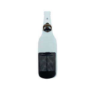 Bottle Opener Three-Dimensional Retro Printed Refrigerator Magnet Fixed Wall-Mounted