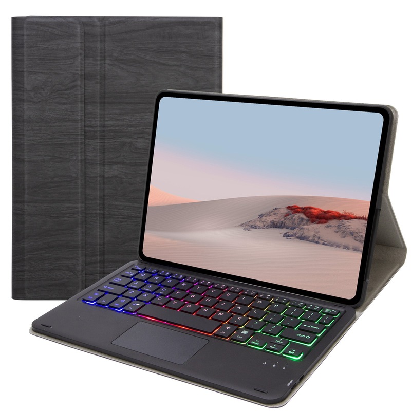Suitable for Microsoft Surface Protective Case Go/Go2 Magnetic Bluetooth Protective Case Factory Direct Sales Tree Pattern Leather Tpu