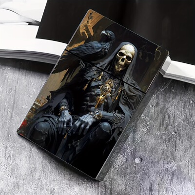 T 75050 Grim Reaper Cigarette Case 死塑料烟盒跨境专
