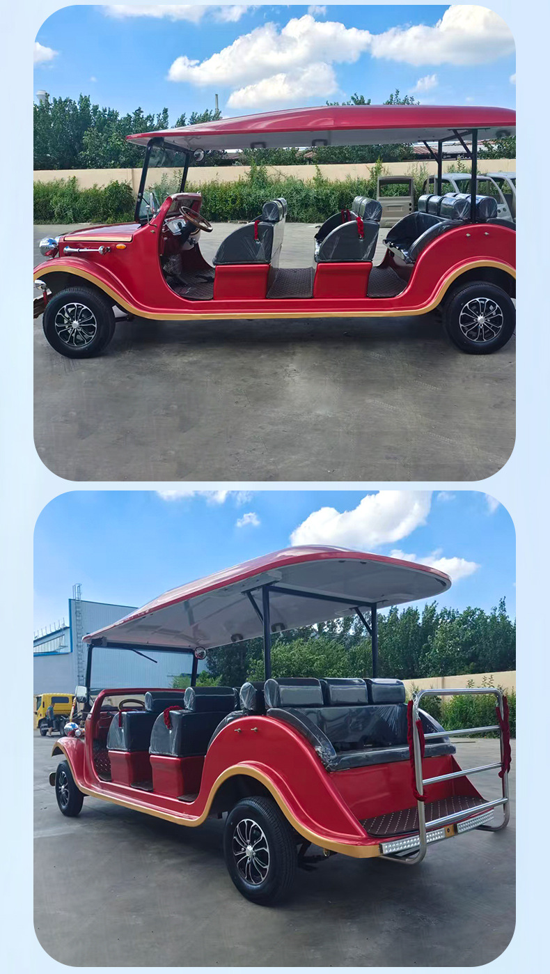 Electric Sightseeing Classic Car Tourist Attraction Film Props Resort Hotel