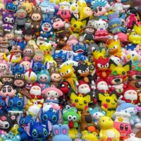 Оптовые модные плюшевые игрушки для уличных ларьков и ночных рынков, 3D PVC куклы в слепых коробках, фигурки, игрушки и подвески.