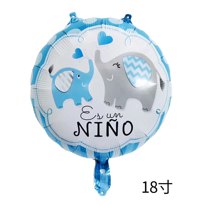 BABY SHOWER bebés masculinos y femeninos sexo revelado globo para niños azul rosa decoración de la fiesta del globo