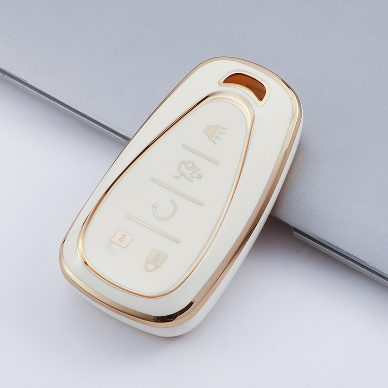 Suitable for Chevrolet Equinox Malibu XL Car Key Case, New Cruze Shell Case Buckle Car Decoration