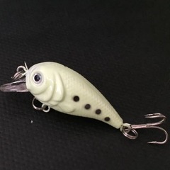 5.5cm 6.5g glow-in-the-dark fat worm lure, hard lure, minnow lure, ABS material, wholesale